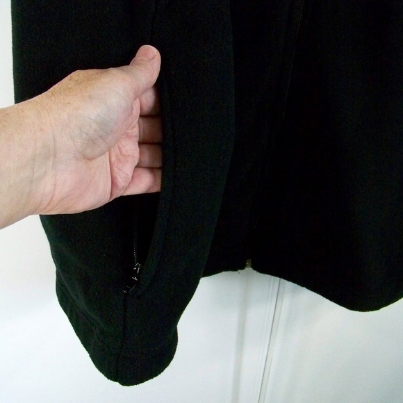 NWT Spartan Outdoors Black Fleece Vest Mens XL - Picture 8 of 8